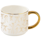 Gold Bows Coffee Mug-Coffee Mug-Dear Me Southern Boutique, located in DeRidder, Louisiana