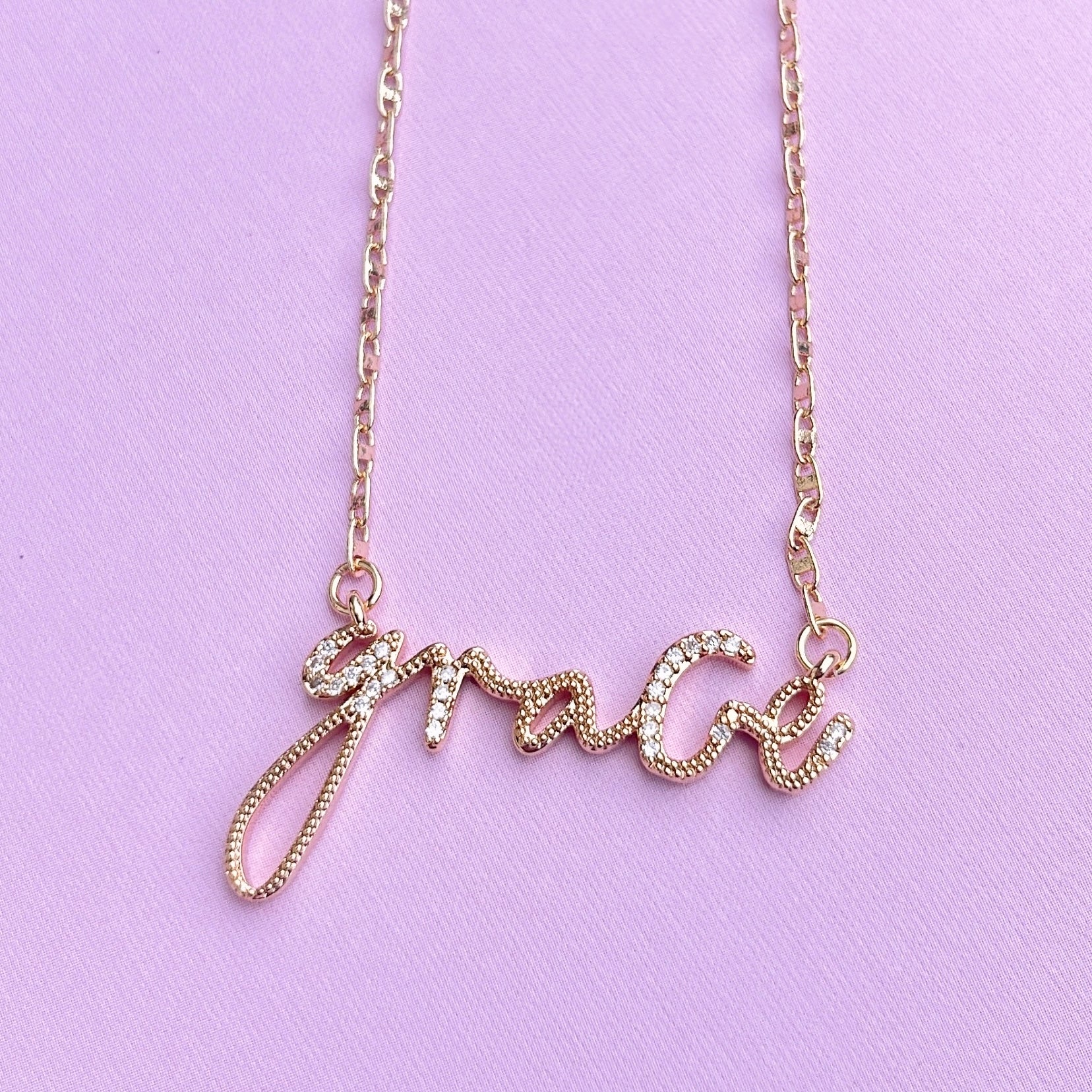 Grace Gold Necklace-Necklaces-Dear Me Southern Boutique, located in DeRidder, Louisiana