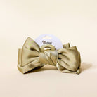 Green - Satin Bougie Bow Claw Clip-Hair Clips-Dear Me Southern Boutique, located in DeRidder, Louisiana
