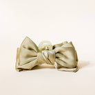 Green - Satin Bougie Bow Claw Clip-Hair Clips-Dear Me Southern Boutique, located in DeRidder, Louisiana