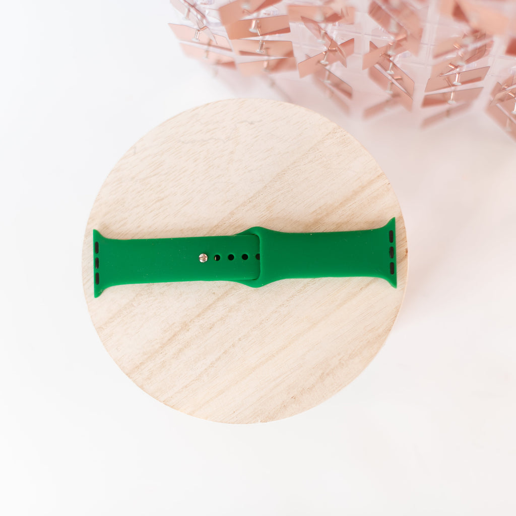 Green Silicone Watch Band-Dear Me Southern Boutique, located in DeRidder, Louisiana