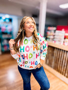 HOHOHO Crewneck-Sweaters-Dear Me Southern Boutique, located in DeRidder, Louisiana