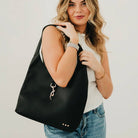 Haddie Vegan Leather Hobo Tote-Handbags-Dear Me Southern Boutique, located in DeRidder, Louisiana