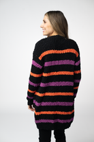 Halloween Striped Cardigan-Cardigan-Dear Me Southern Boutique, located in DeRidder, Louisiana
