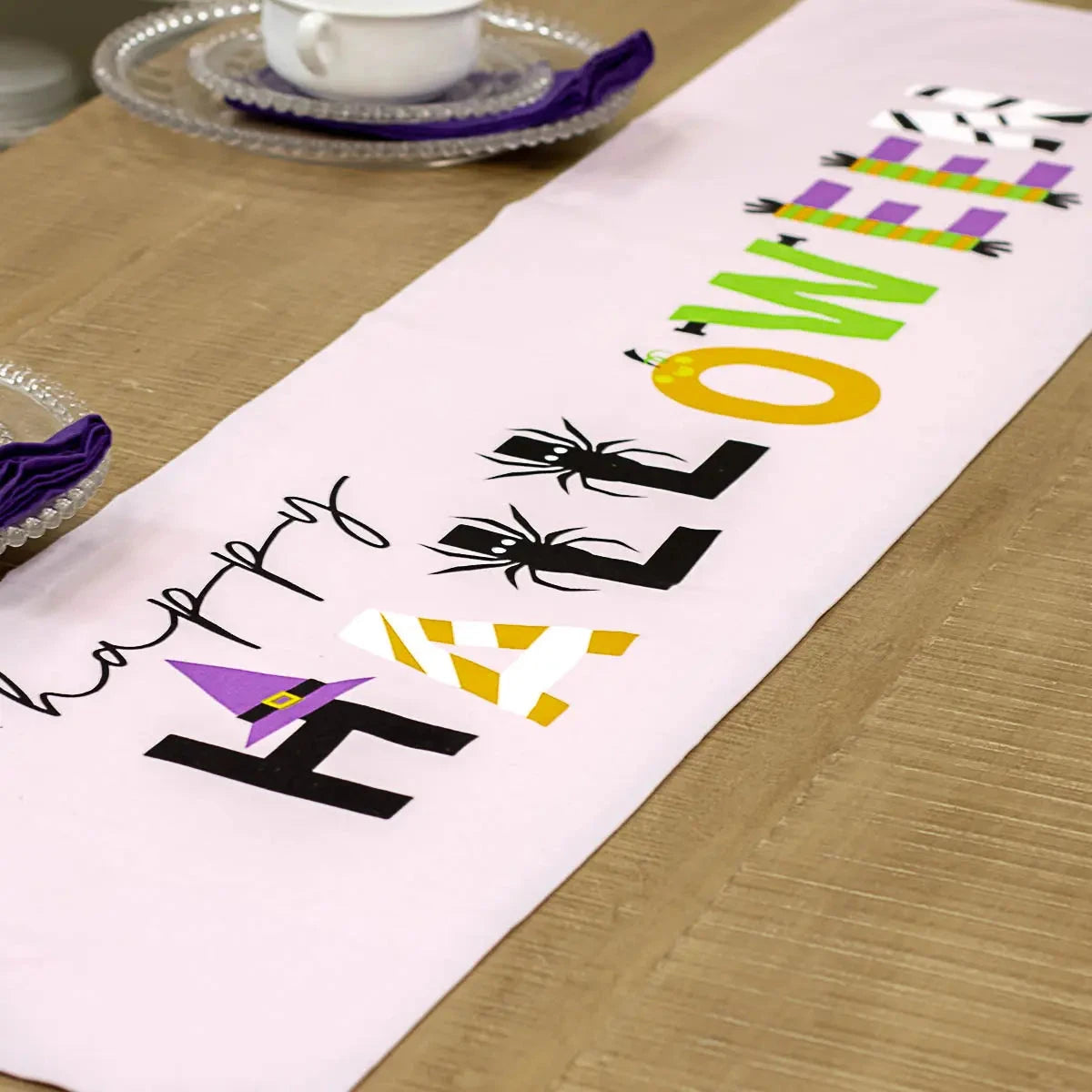 Happy Halloween Table Runner-Home/Gift-Dear Me Southern Boutique, located in DeRidder, Louisiana
