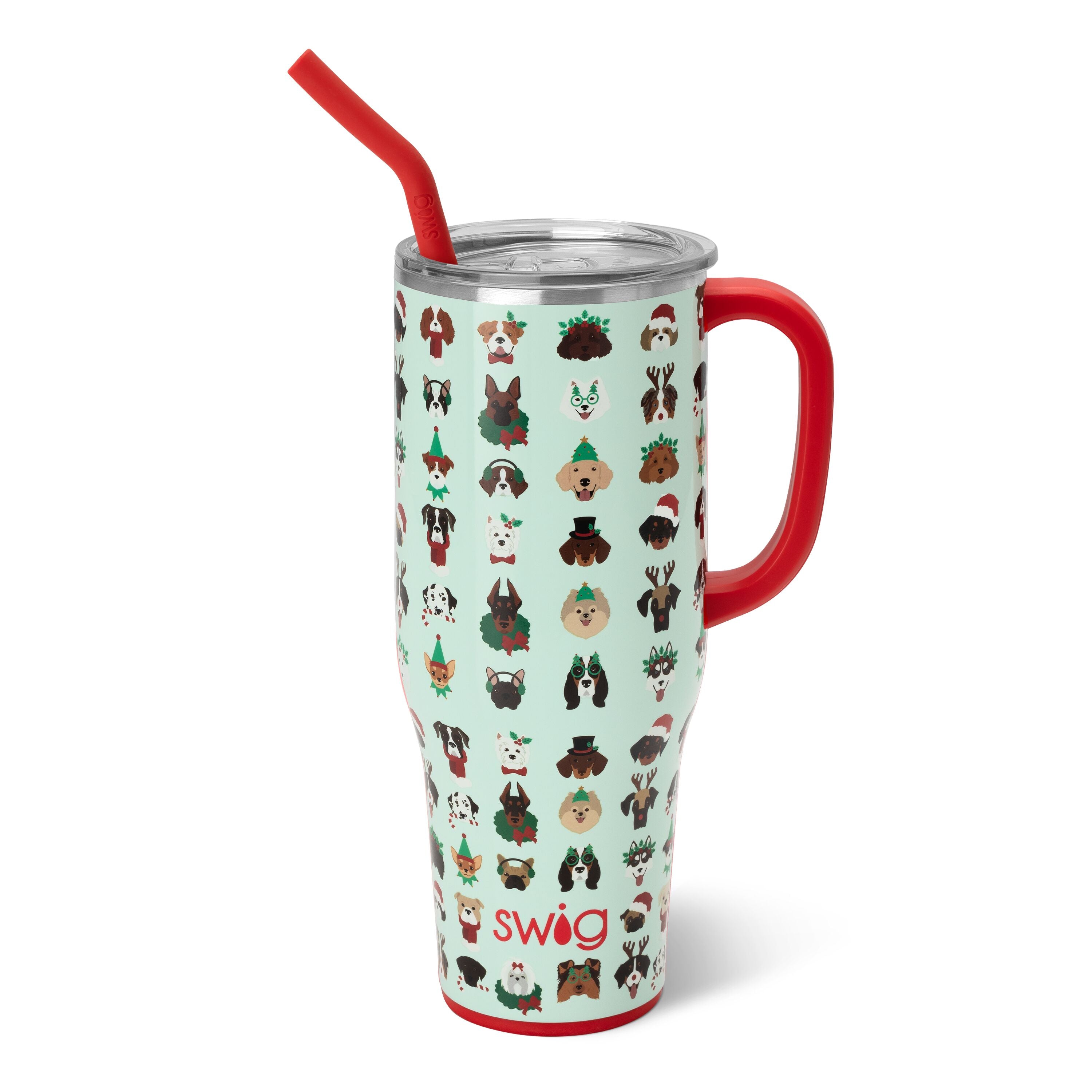 Happy Howlidays Swig Mega Mug-Mega Mugs-Dear Me Southern Boutique, located in DeRidder, Louisiana