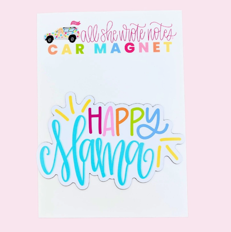 Happy Mama Magnet-Magnets-Dear Me Southern Boutique, located in DeRidder, Louisiana