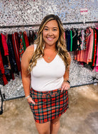 Haven V-Neck Bodysuit - White-Dear Me Southern Boutique, located in DeRidder, Louisiana