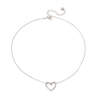 Tangled in Love Heart Necklace - WATERPROOF-Necklace-Pretty Simple