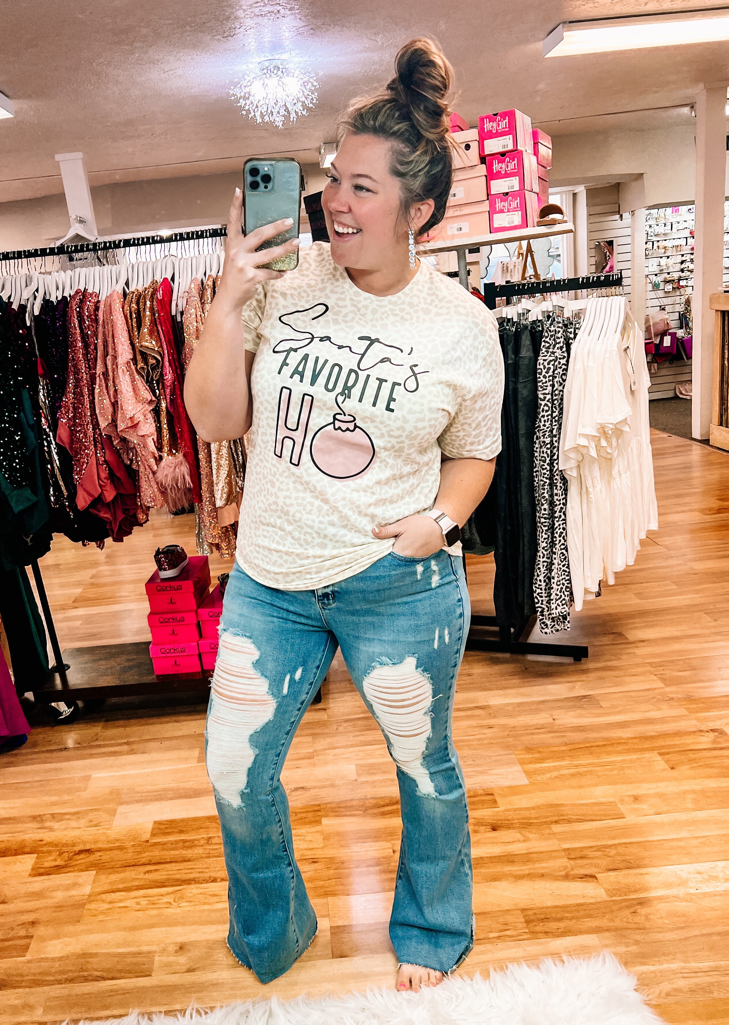 Heartbreaker Flare Judy Blue-Jeans-Dear Me Southern Boutique, located in DeRidder, Louisiana