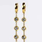 Heavens Drop Huggie Earrings-Jewelry - Earrings-Dear Me Southern Boutique, located in DeRidder, Louisiana