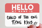 Hello My Name Is Vinyl Sticker-Other Accessories-Dear Me Southern Boutique, located in DeRidder, Louisiana