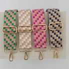 Hendrix Checkered Guitar Bag Strap-Straps-Dear Me Southern Boutique, located in DeRidder, Louisiana