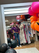 Here We Geaux Sequin Bomber Jacket-Jackets-Dear Me Southern Boutique, located in DeRidder, Louisiana