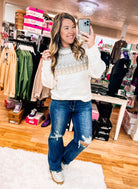 Hit the Slopes Fair Isle Sweater-Sweaters-Dear Me Southern Boutique, located in DeRidder, Louisiana