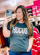 Hocus Pocus Tee-Graphic Tops-Dear Me Southern Boutique, located in DeRidder, Louisiana