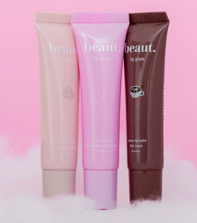 Holiday Lip Glaze Trio by Beaut-Skin Care-Dear Me Southern Boutique, located in DeRidder, Louisiana