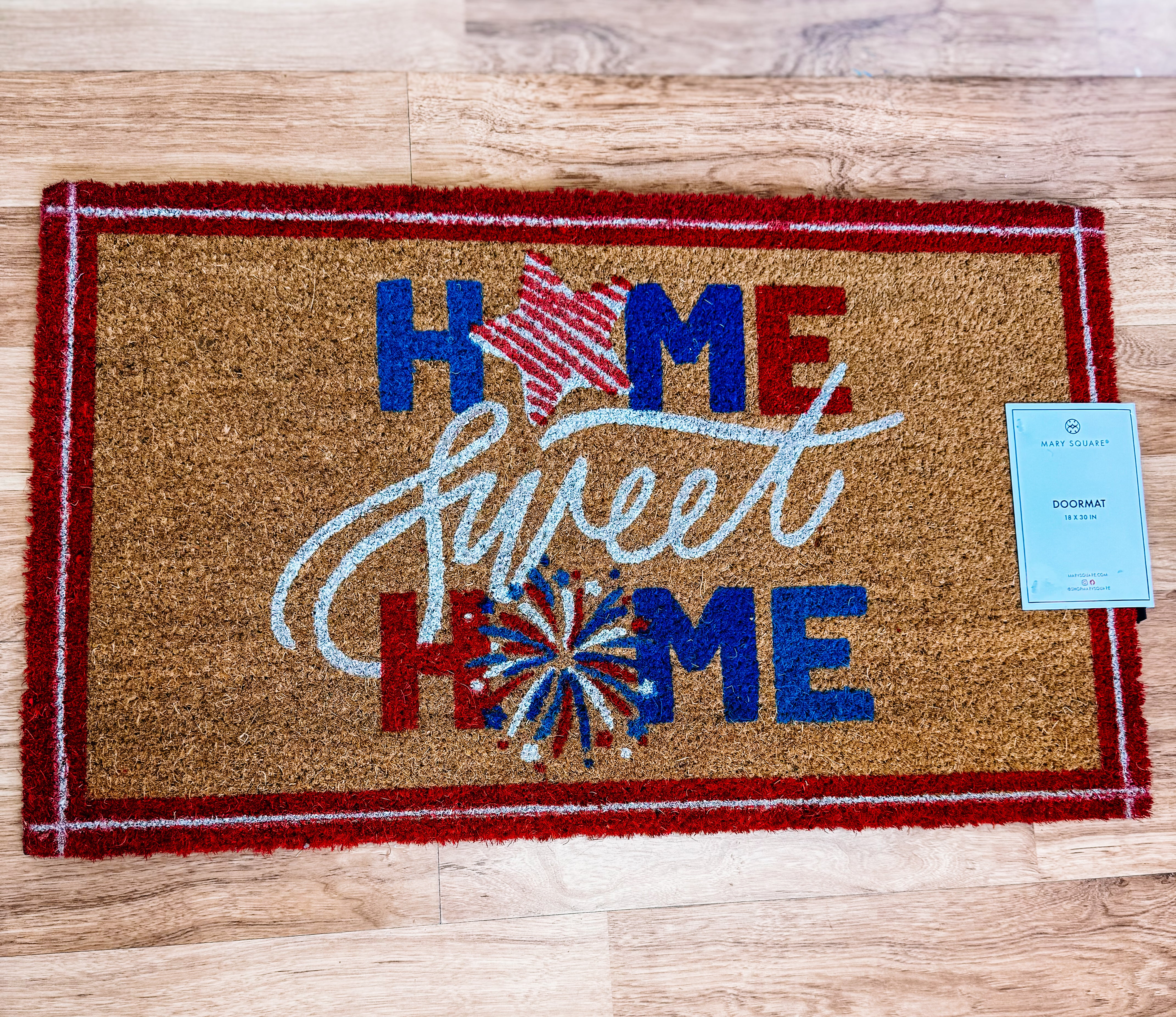 Home Sweet Home Doormat-Door Mats-Dear Me Southern Boutique, located in DeRidder, Louisiana