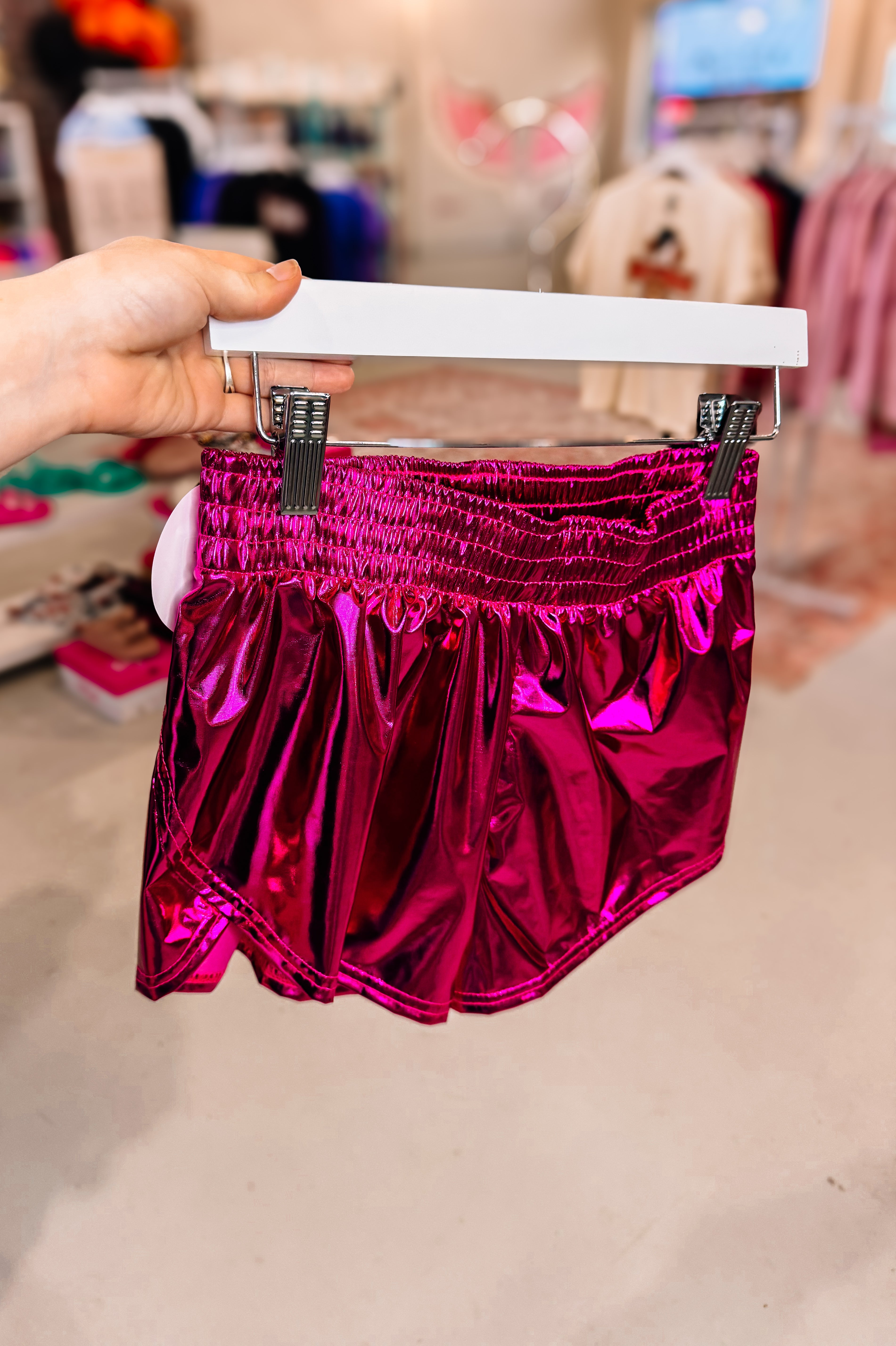 Hot Pink Popstar Shorts-JAG Shorts-Dear Me Southern Boutique, located in DeRidder, Louisiana