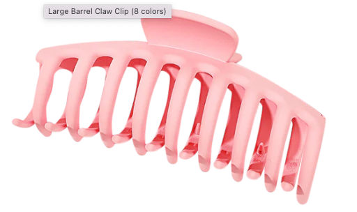 Hotline Large Barrel Claw Clips-Hair Clips-Dear Me Southern Boutique, located in DeRidder, Louisiana