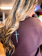 How I Fight My Battles Sweatshirt-Graphic Tops-Dear Me Southern Boutique, located in DeRidder, Louisiana