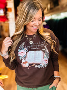 How I Fight My Battles Sweatshirt-Graphic Tops-Dear Me Southern Boutique, located in DeRidder, Louisiana
