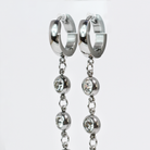 Huggie Drop Earrings-Jewelry - Earrings-Dear Me Southern Boutique, located in DeRidder, Louisiana