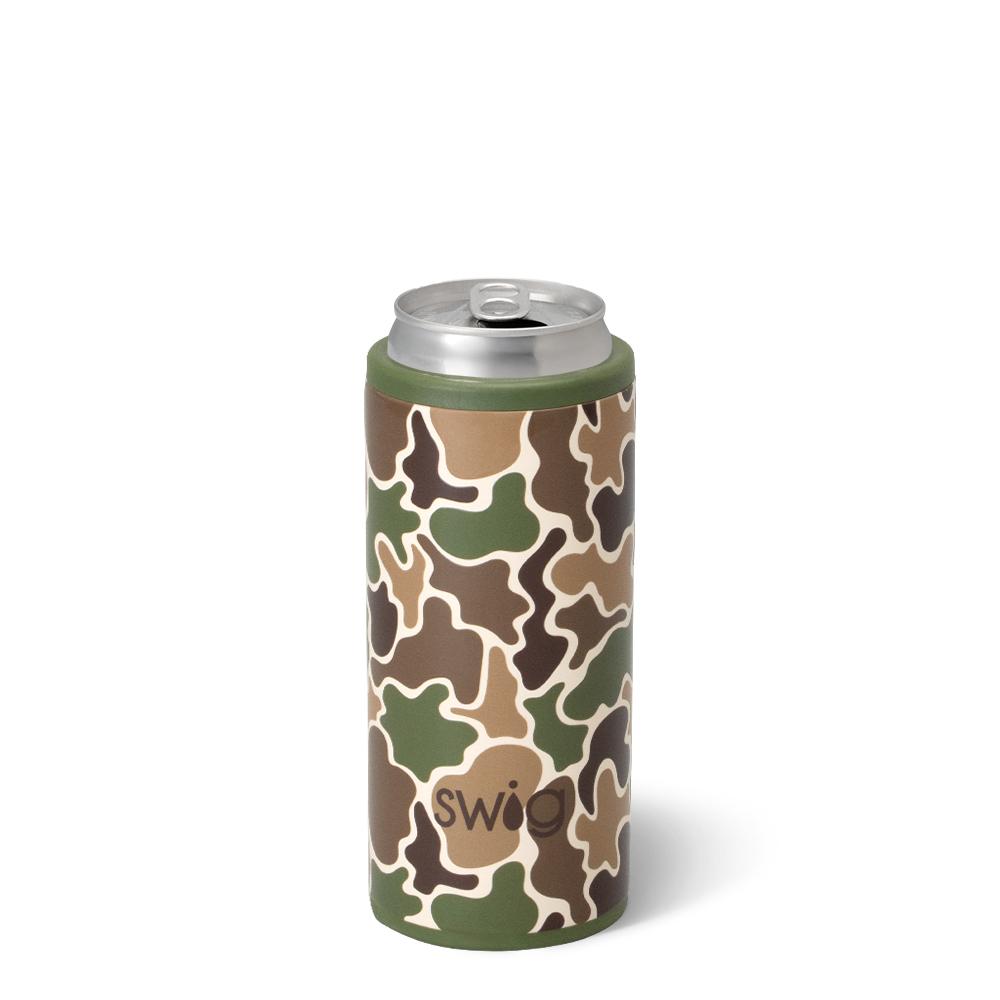 Hunting Camo Skinny Can Cooler-Drinkwear-Dear Me Southern Boutique, located in DeRidder, Louisiana