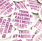 I Must Geaux - Game Day Button-Dear Me Southern Boutique, located in DeRidder, Louisiana