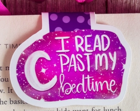 I Read Past My Bedtime Magnetic Bookmark-gifts-Dear Me Southern Boutique, located in DeRidder, Louisiana