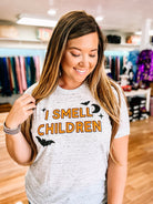 I Smell Children tee-Graphic Tops-Dear Me Southern Boutique, located in DeRidder, Louisiana