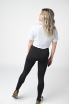 IN STOCK Athleisure Leggings - Black-Leggings-Dear Me Southern Boutique, located in DeRidder, Louisiana