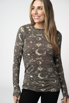 IN STOCK Blair Long Sleeve Top - Celestial Nights-Tops-Dear Me Southern Boutique, located in DeRidder, Louisiana