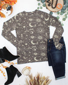 IN STOCK Blair Long Sleeve Top - Celestial Nights-Tops-Dear Me Southern Boutique, located in DeRidder, Louisiana