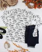 IN STOCK Blair Long Sleeve Top - Classic Pumpkins-Tops-Dear Me Southern Boutique, located in DeRidder, Louisiana