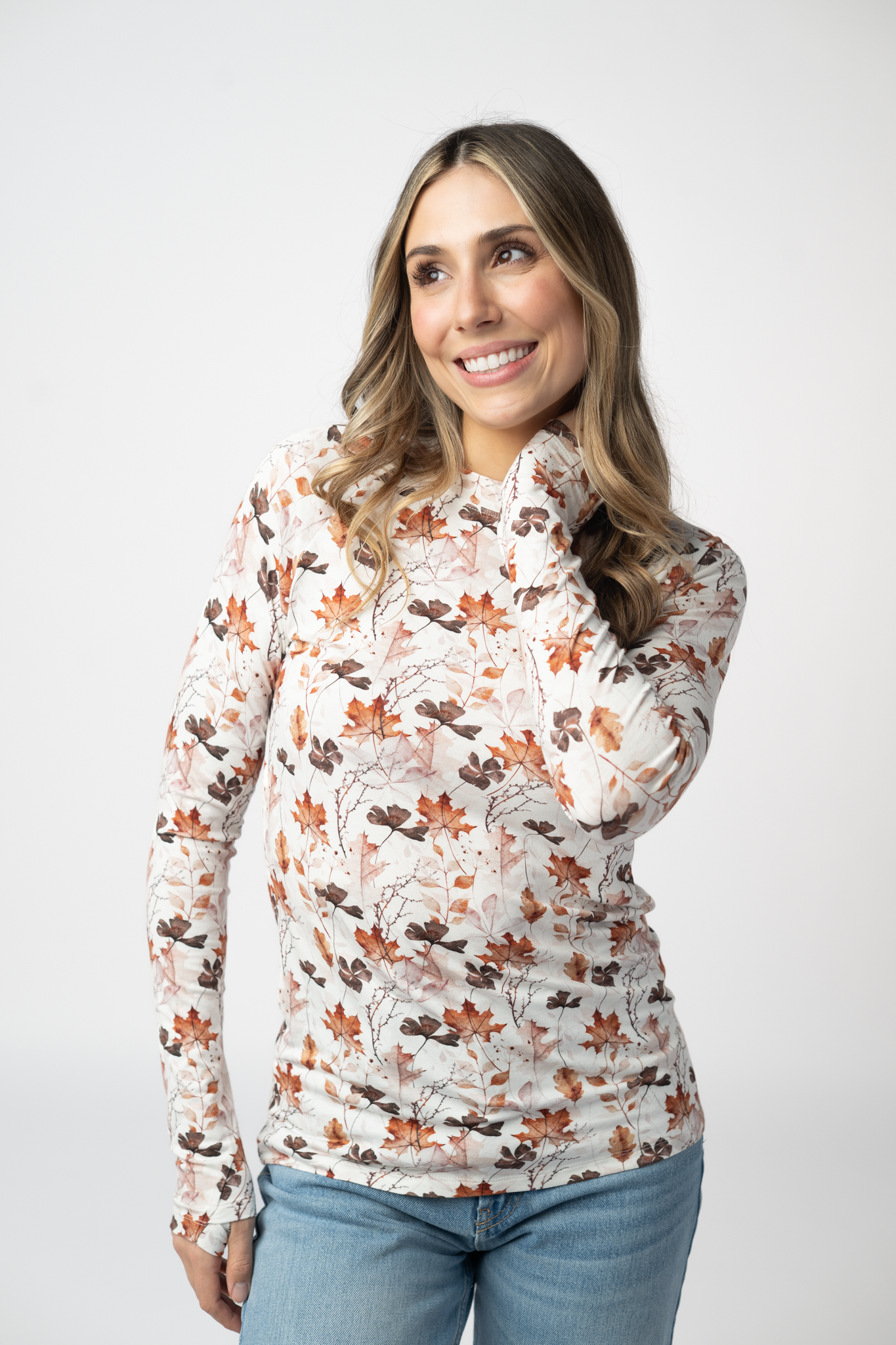 IN STOCK Blair Long Sleeve Top - Fall Foliage-Tops-Dear Me Southern Boutique, located in DeRidder, Louisiana