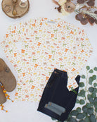 IN STOCK Blair Long Sleeve Top - Harvest Bows-Tops-Dear Me Southern Boutique, located in DeRidder, Louisiana