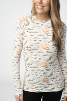 IN STOCK Blair Long Sleeve Top - Haunted Halloween-Tops-Dear Me Southern Boutique, located in DeRidder, Louisiana