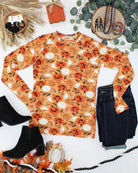 IN STOCK Blair Long Sleeve Top - Spooky Autumn-Tops-Dear Me Southern Boutique, located in DeRidder, Louisiana