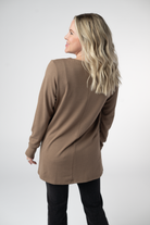 IN STOCK Cori Cardigan - Mocha-Cardigan-Dear Me Southern Boutique, located in DeRidder, Louisiana