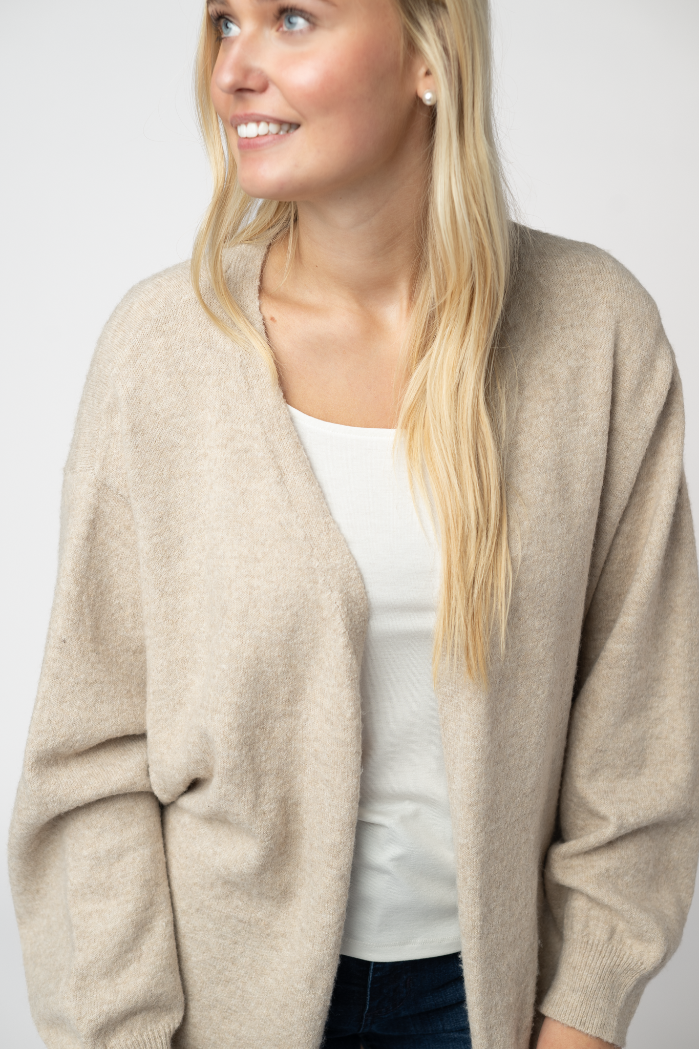 IN STOCK Cozy Cardigan - Tan-Cardigan-Dear Me Southern Boutique, located in DeRidder, Louisiana