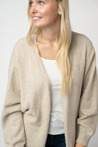 IN STOCK Cozy Cardigan - Tan-Cardigan-Dear Me Southern Boutique, located in DeRidder, Louisiana