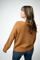IN STOCK Crochet Sleeve Top - Camel-Tops-Dear Me Southern Boutique, located in DeRidder, Louisiana