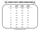 IN STOCK Josie Cozy Crew Sweater - Mocha-sweater-Dear Me Southern Boutique, located in DeRidder, Louisiana