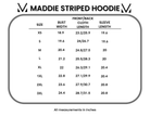 IN STOCK Maddie Striped Hoodie - Pumpkin Spice-sweater-Dear Me Southern Boutique, located in DeRidder, Louisiana