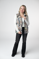 IN STOCK Remy Zip Up Vest - Dark Camo-Vest-Dear Me Southern Boutique, located in DeRidder, Louisiana