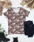 IN STOCK Sophie Top - Blushwood Floral-Shirts-Dear Me Southern Boutique, located in DeRidder, Louisiana