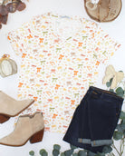 IN STOCK Sophie Top - Harvest Bows-Shirts-Dear Me Southern Boutique, located in DeRidder, Louisiana