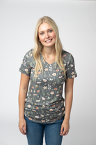 IN STOCK Sophie Top - Wildflower Meadow-Shirts-Dear Me Southern Boutique, located in DeRidder, Louisiana