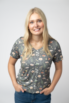 IN STOCK Sophie Top - Wildflower Meadow-Shirts-Dear Me Southern Boutique, located in DeRidder, Louisiana